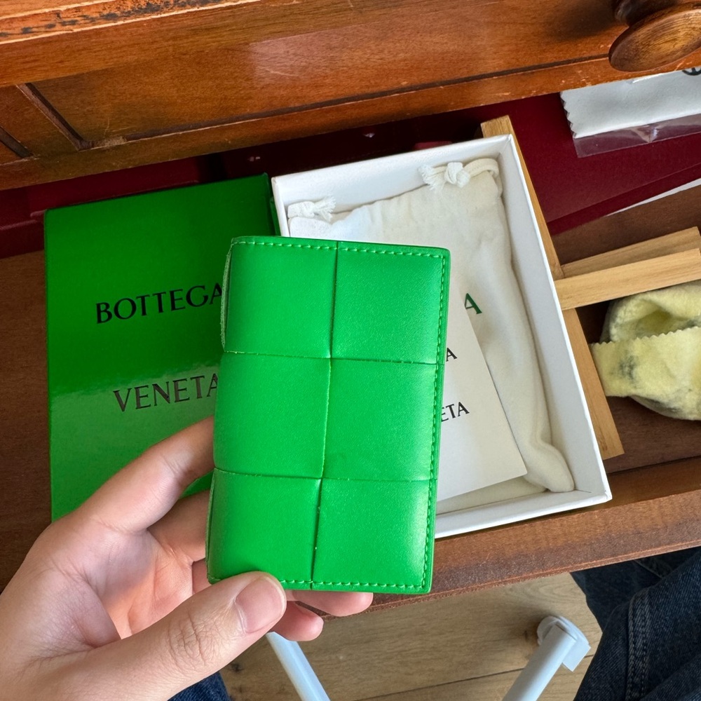 Bottega Flap Card Case